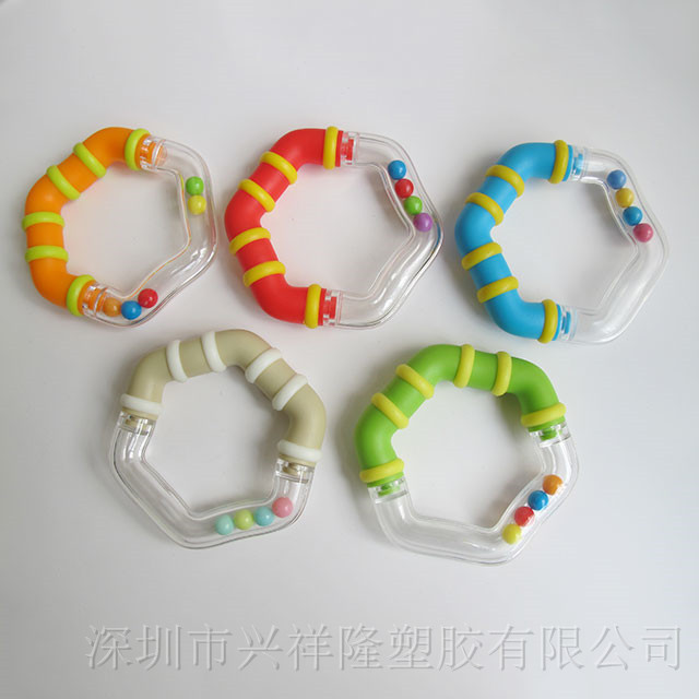 深圳市兴祥隆塑胶有限公司-C51 80mm 包胶透明圈